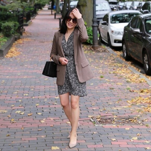 Aritzia WILFRED Burgundy Red Draped Neckline Sabine Mini Dress Size XXS - Picture 2 of 16